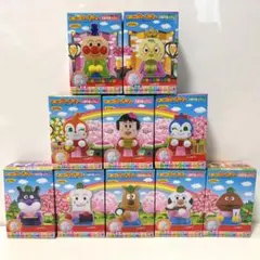 ラスト1 あつまれアンパンマン ひな祭り ひな人形 全種類 全10種 指人形