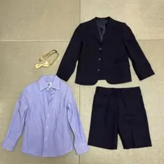 J.PRESS ネイビー フォーマルスーツ 4点セット サイズ110