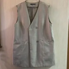 Kastane ダブルボタン ジレ