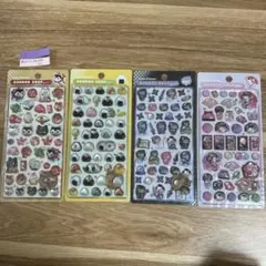 ボンボンドロップシール　4点セット⑮