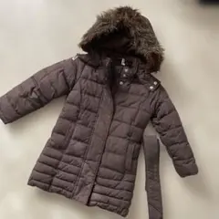 GapKids ブラウン ダウンコート S 110