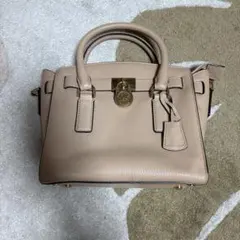 MICHAEL KORS ハミルトン サッチェル ベージュのサムネイル