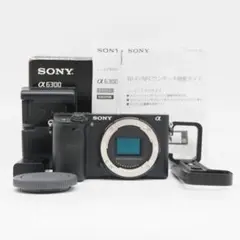 ショット数27,998！元箱付き！■ほぼ新品■ SONYα6300