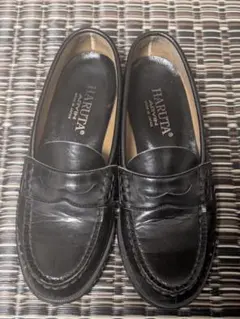 HARUTA ローファー　黒　24.0cm EE