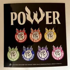 WEST ステッカー シール ジャニーズWEST 重岡大毅 神山智洋 小瀧望