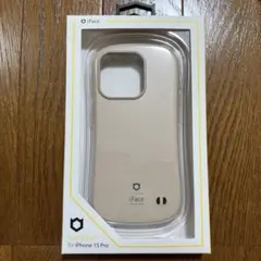 iFace First Class iPhone 15 Pro ケース ベージュ