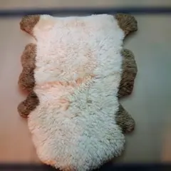 ふかふか ムートン❤️シートクッション 円形 ラムファー 2枚セット