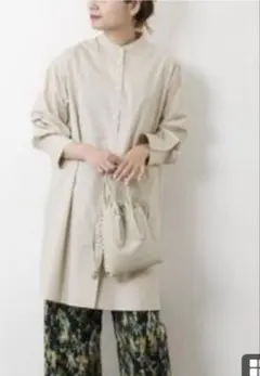 ジャーナルスタンダード　バンドカラーロングシャツシャツ // チュニック