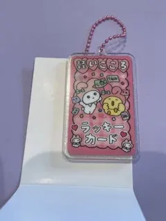チェゴシム サンリオ トレーディング ラッキーカード キーチェーン マイメロディ