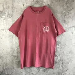 う*ー様 Y4042古着　Tシャツ バックプリント　くすみ赤　90s Y2K