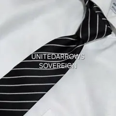 【美品】UNITEDARROWS ソブリン ネクタイ ブラック