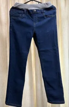 ネイビー スリムフィット 長ズボン150