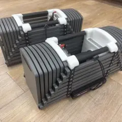 【専用】　1個目　中古 パワーブロック ダンベル 可変式 42kg 2個セット