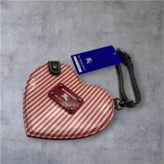 BURBERRYバーバリーブルーレーベル ハート キーホルダー　Y2Kのサムネイル