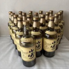 空ビン　サントリー 山崎 12年 シングルモルト 19本セットのサムネイル