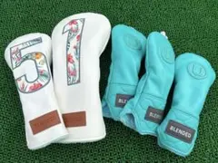 ヘッドカバー5個セット(1W.5W.ＵＴ×3)