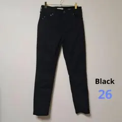 YANUK パトリシア スキニー ブラック 26