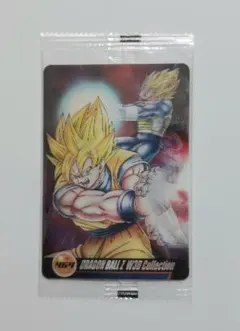 ドラゴンボール　MORINAGA　プラスチックカード８３枚入り ドラゴンボールZ 森永プラスチックカード W3Dコレクション ベジット