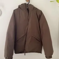GU ウォームパデッドパーカ ブラウン サイズS