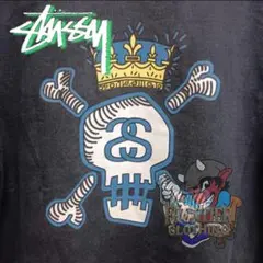 □080501-038□STUSSY□MASTERMIND□ラグマット□コラボ□ - メルカリ