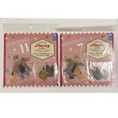 ハイキュー　playing アクリルスタンド　宮侑 宮治　2点セット