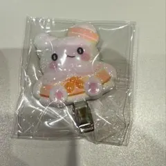 サンリオ　シークレット前髪クリップ　セーラーカラー　はなまるおばけ