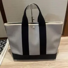 美品 TOPKAPI スコッチグレイン ネオレザー ミニ トートバッグA4