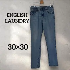 ENGLISH LAUNDRY ストレートデニム 30x30