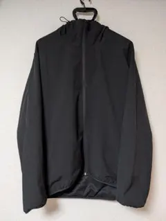 しまむら FIBERHEAT DRY×WARM フードジャケット ブラック L