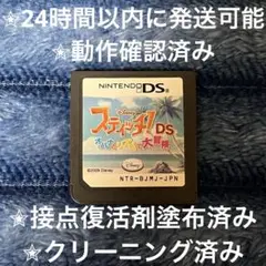 完動品 美品 ⋆✦ スティッチ! DS オハナとリズムで大冒険 DS カセット