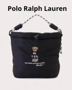 Polo Ralph Lauren 2WAY ショルダーバッグ ポロベア刺繍 - メルカリ