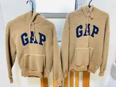 GAP フリースパーカー S/XXS ベージュ