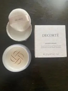 新品のパフ付DECORTÉ ルースパウダー 00 translucent 20g