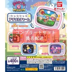 星のカービィシャカシャカアクリルチャーム 全5種セット　ガチャ