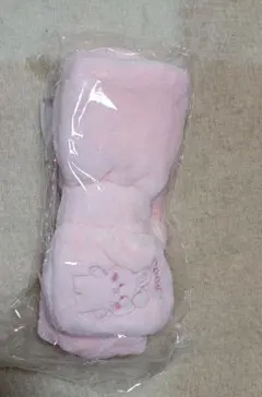 BT21 COOKY 刺繍付きピンクヘアターバン