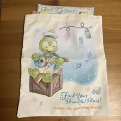 ダッフィー &フレンズ　ファインド　ユア　ビューティフル　ブルー　トートバッグ