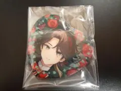 にじさんじ バレンタイン ハート型缶バッジ 三枝明那 バラ背景③