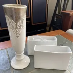 フラワーアレンジメント用花器3個セット