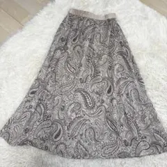 alicia PAGEBOY ロングフレアスカート F マキシ丈