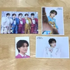 M!LK 山中柔太朗 のぞいてみるく？展 チケット トレカセット 東京