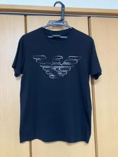 EMPORIO ARMANI ブラック Tシャツ