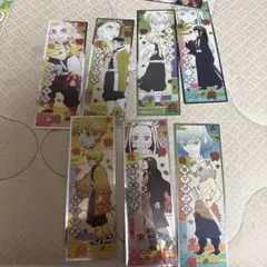 鬼滅の刃 キャラクター ステッカーセットシール13枚栞3枚