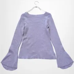 グレイル スクエアネックフレアスリーブリブニット[k9153c] 新品タグ付