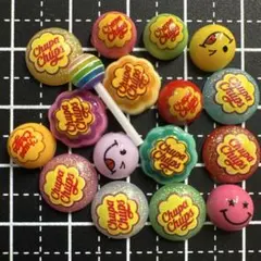 Chupa Chups ネイルパーツセット夜光