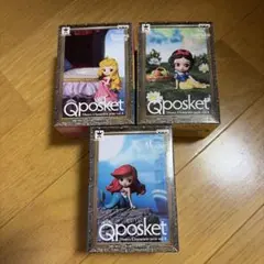 Qposket Disney petit vol.4 3種セット　ディズニー