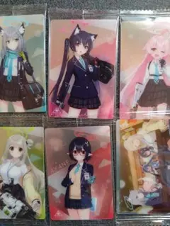 ブルーアーカイブ ウエハース アビドス対策委員会　フルコンプ