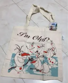 新品　ディズニー　オラフ　トートバッグ