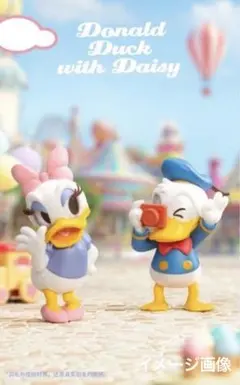 52TOYS ディズニー ドナルドダック デイジーと一緒 フィギュア 2個セット