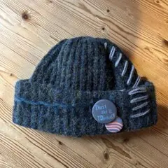 TΣist STITCH KNIT CAP / black