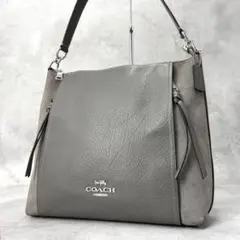 【極美品】コーチ ホーボー ワンショルダーバッグ ロゴ金具 79995 チャーム